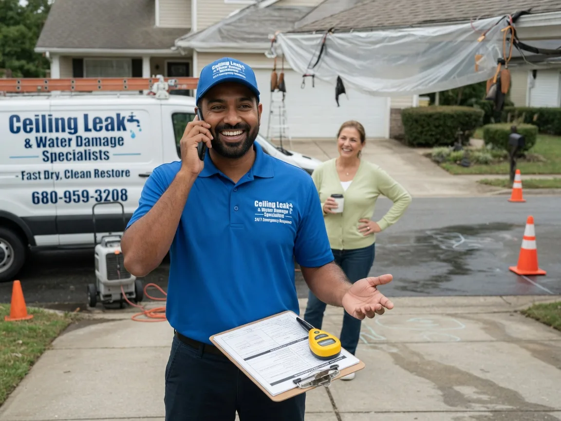 Ceiling Leak Cleanup Kentwood, LA FAQs